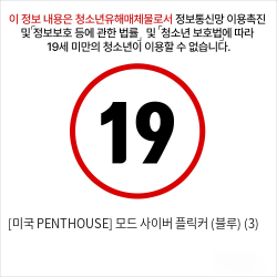 [미국 PENTHOUSE] 모드 사이버 플릭커 (블루) (3)